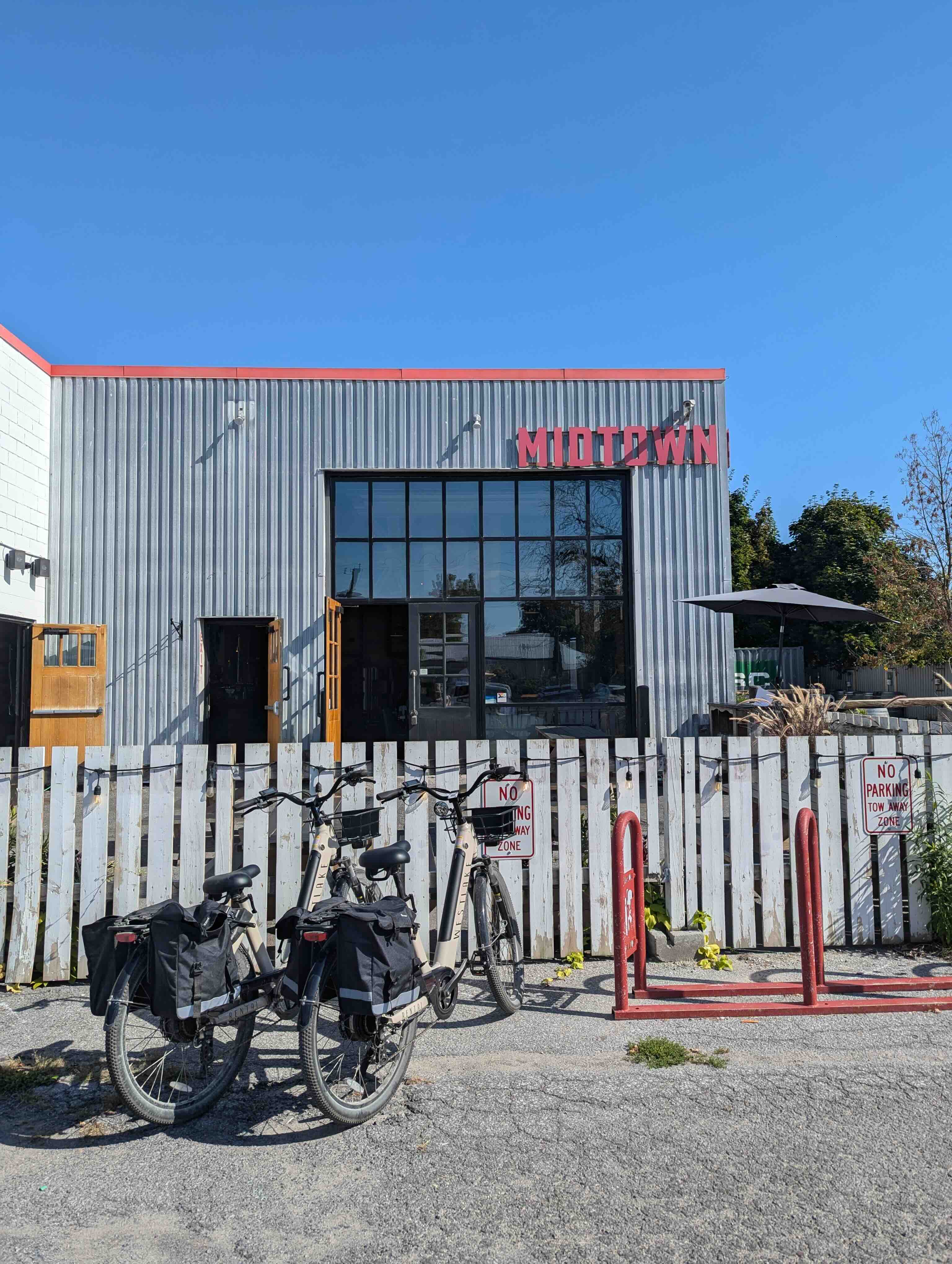 Midtown bike station